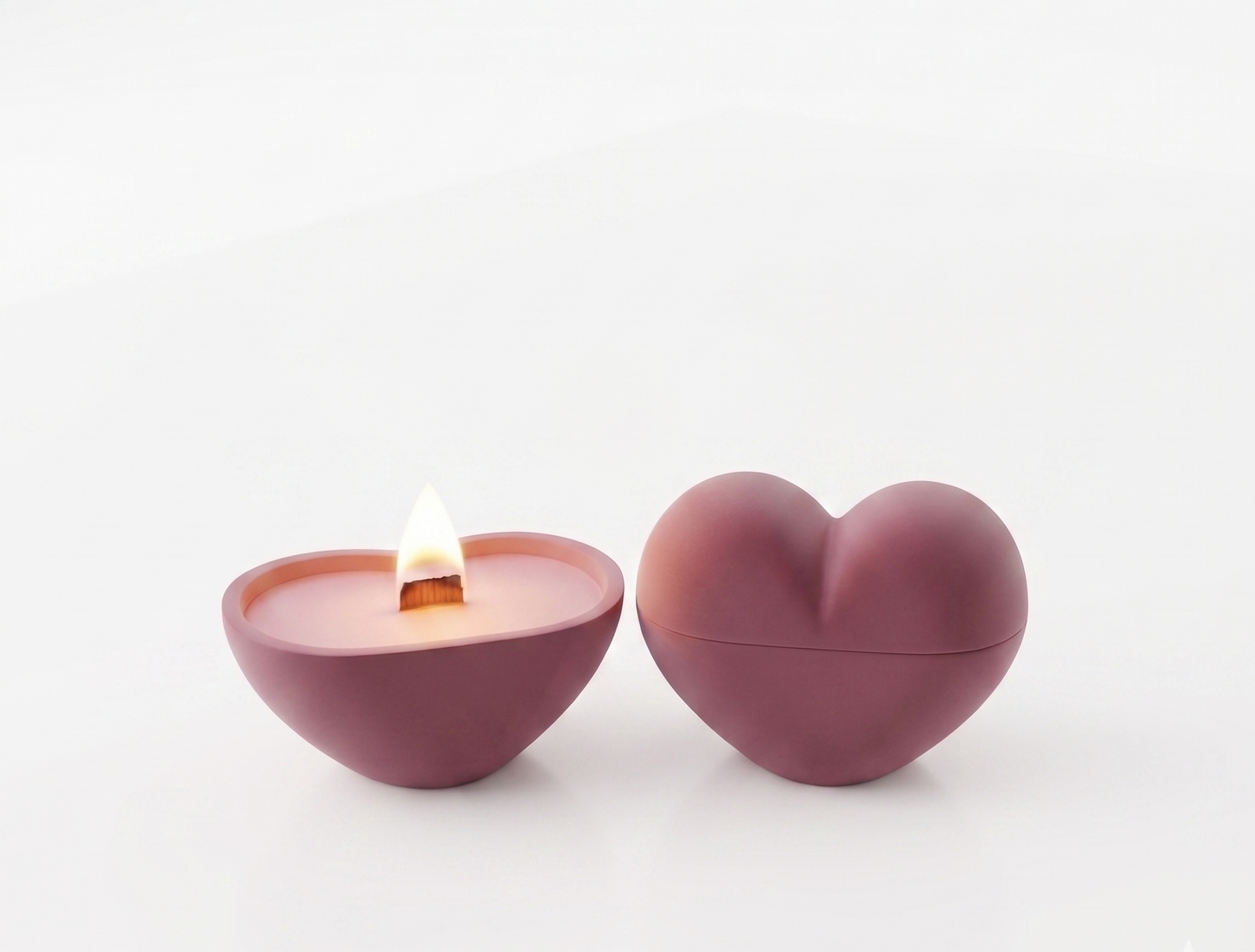 Heart Glow Candle